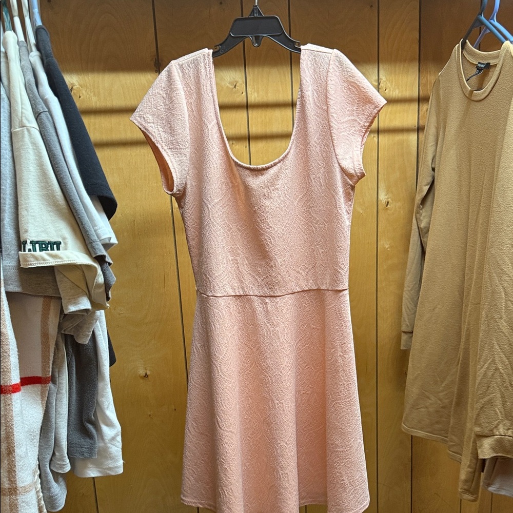 Charlotte Russe Blush Pink Mini Dress